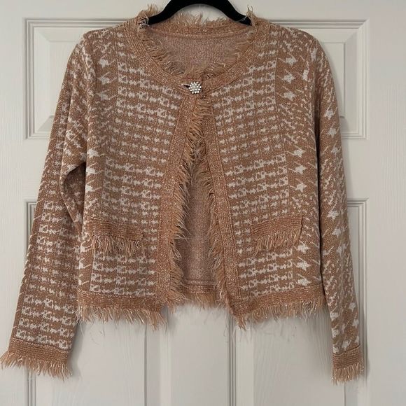 Chicwish Sweaters - Adorable Cardigan W/Frills 
